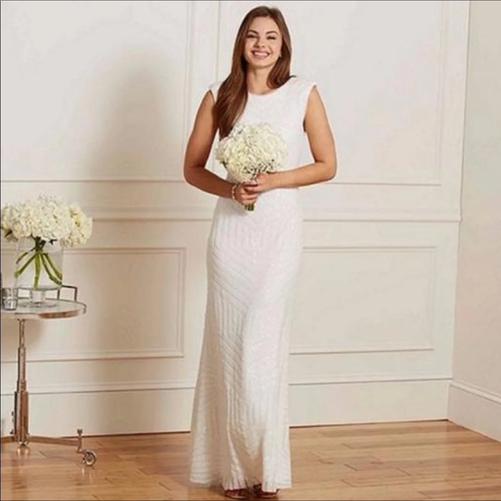 Vera Wang Sequin Gown